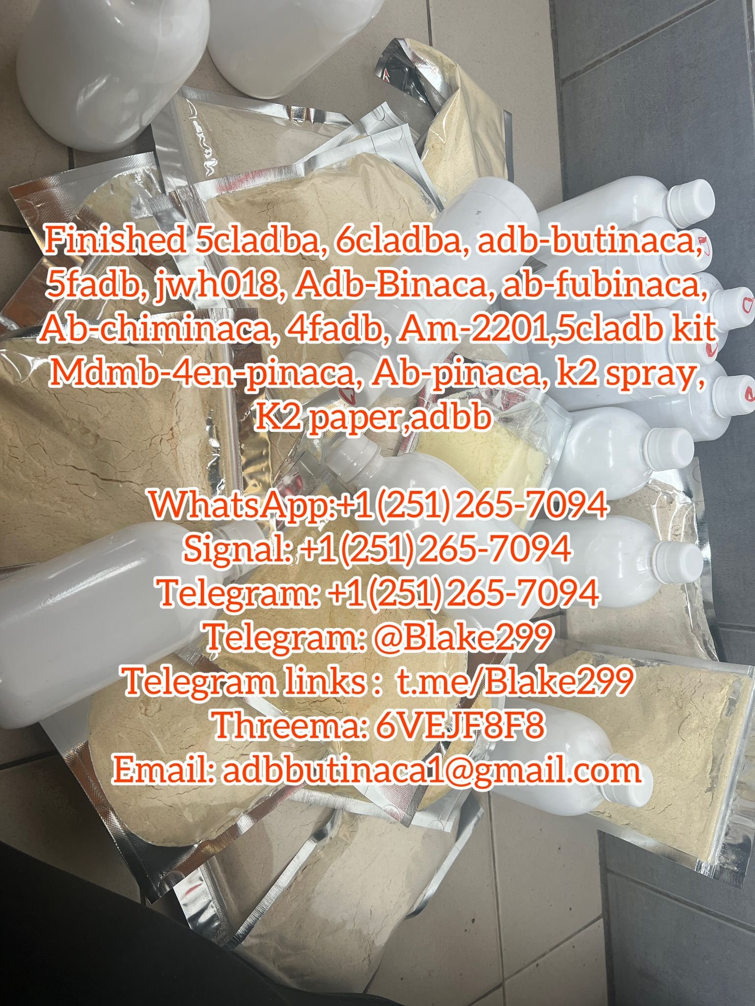 BUY 5CLADBA 99.5% PURITY, WhatsApp: +12512657094