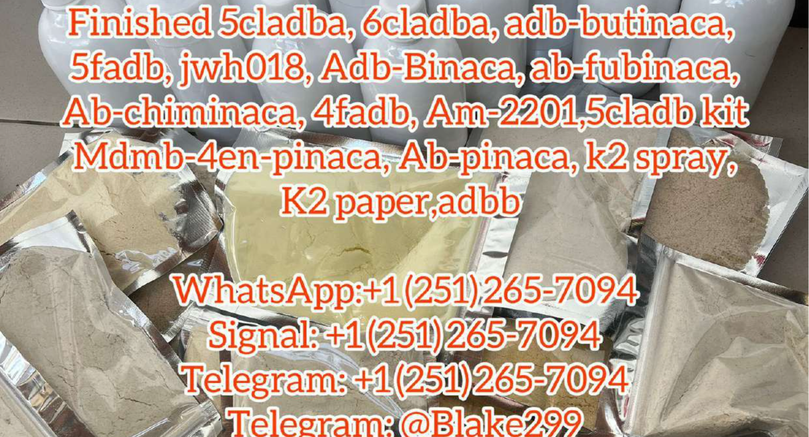 BUY 5CLADBA 99.5% PURITY, WhatsApp: +12512657094